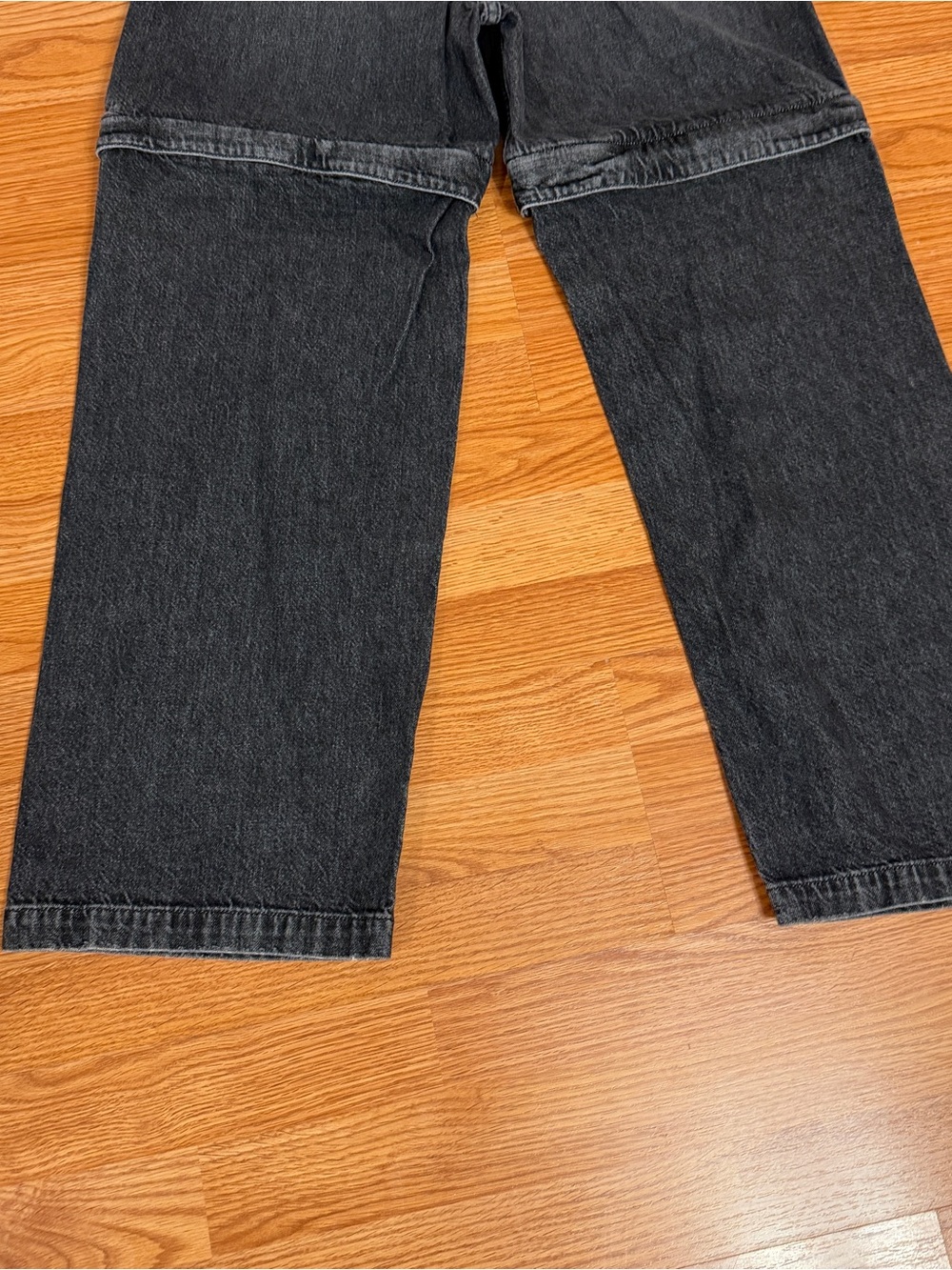 Agolde Risha Zip Utility Jeans In Sin Size 28 - Picture 8 of 11